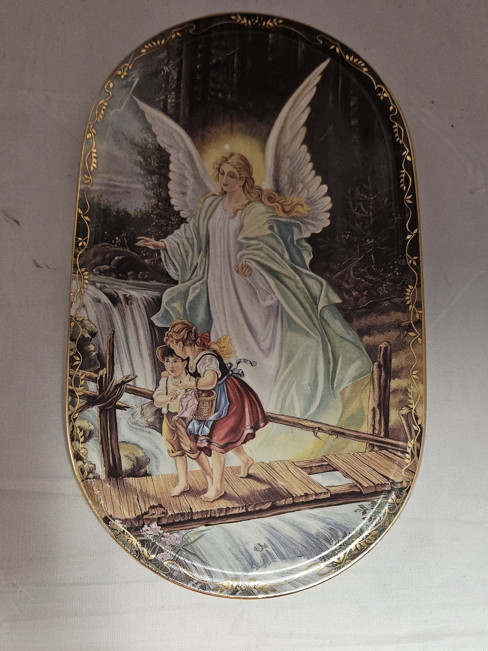 Bradford Exchange "Behüteter Heimweg" (Guardian Angel) collector' 1995